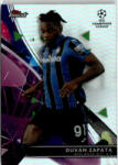 Topps 2021-22 Topps Finest UEFA Champions League Refractor #39 Duván Zapata