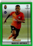 Topps 2020-21 Topps Merlin Chrome Green Refractor #59 Marcos Antonio 20/99