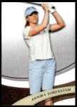 Upper Deck 2014-15 SP Authentic #27 Annika Sorenstam