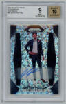 Panini 2017-06 Panini Prizm Autographs Fast Break BGS - 9 Mint ( AU 10 ) #85 Justin Patton