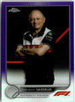 Topps 2022 Topps Chrome Formula 1 Racing Purple Refractor #107 Frédéric Vasseur 075/399