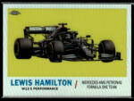 Topps 2021 Topps Chrome Formula 1 Racing 1961 Topps Sports Cars #T61-LH Lewis Hamilton