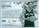 Panini 2013-14 Panini Titanium New Wave Autograph #8 Jeff Ayres RC AU