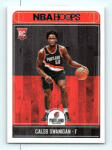 Panini 2017-18 NBA Hoops Base #276 Caleb Swanigan RC