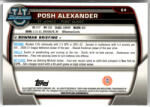 Topps 2022-23 Bowman Chrome University #64 Posh Alexander