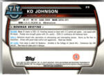 Topps 2022-23 Bowman Chrome University #29 KD Johnson