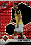 Panini 2021 Panini Mosaic Road to the FIFA World Cup Qatar Red Mosaic Prizm #79 Alan Franco