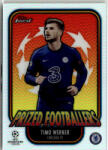 Topps 2020 Topps Finest UEFA Champions League Prized Footballers #PF-TW Timo Werner