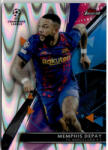 Topps 2021 Topps Finest UEFA Champions League Ray Wave Refractor #15 Memphis Depay 103/199
