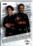 Topps 2023 Topps Eccellenza Formula 1 La Squadra #AR Zhou Guanyu/Valtteri Bottas