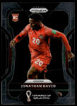 Panini 2022 Panini Prizm World Cup #49 Jonathan David
