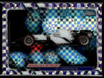 Topps 2021 Topps Chrome Formula 1 Racing Purple Checker Flag #123 Gianluca Petecof 078/199