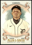 Topps 2021-22 Topps Allen and Ginter #109 Miguel Cabrera