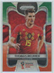 Panini 2017-18 Panini Prizm World Cup Soccer Base Green Orange Wave #22 Thomas Meunier