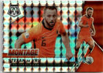 Panini 2021 Panini Mosaic Road to the FIFA World Cup Qatar Montage Mosaic Prizm #14 Stefan de Vrij