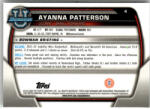 Topps 2022-23 Bowman Chrome University #4 Ayanna Patterson