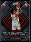 Panini 2021-22 Panini Prizm Emergent #18 Jalen Johnson