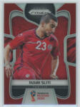 Panini 2017-18 Panini Prizm World Cup Soccer Base Red #286 Naim Sliti 055/149