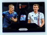 Panini 2017-18 Panini Prizm World Cup Soccer Base #C-9 Johann Berg Gudmundsson / Jon Dadi Bödvarsson