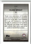 Topps 2022-23 Bowman Chrome University Skyscraping #S-13 Kijani Wright