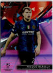 Topps 2021 Topps Finest UEFA Champions League Pink Refractor #30 Nicolò Barella 033/125