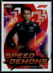 Topps 2022 Topps Chrome Formula 1 Racing Speed Demons #SD-AA Alexander Albon