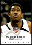 Leaf 2012-13 Leaf #MSB MarShon Brooks - itcshop - 400 Ft