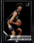Panini 2019-20 Clearly Donruss Rated Rookie # 57 Jaxson Hayes