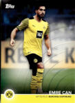 Topps 2021 Topps Borussia Dortmund Trading Cards Set Team Squad #BVB-EC Emre Can
