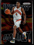 Panini 2021-22 Panini Prizm Instant Impact #16 Scottie Barnes
