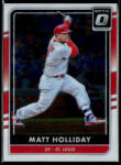 Panini 2016-2017 Donruss Optic #153 Matt Holliday