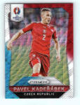 Panini 2016-17 Panini Uefa Euro Prizm Base Red & Light Blue Prizms #13 Pavel Kaderabek