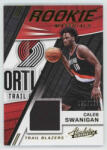 Panini 2017-18 Absolute Memorabilia Rookie Materials #RM-CSW Caleb Swanigan RC MEM 121/199