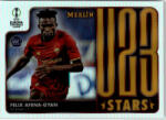 Topps 2021-22 Topps Merlin Chrome U23 Stars #U23-15 Felix Afena-Gyan