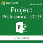 Microsoft Project Professional 2019, 32/64 bit, Toate limbile, Licenta electronica pentru Windows