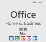 Microsoft Office 2019 Home and Business, 32/64 bit, Toate limbile, Licenta electronica pentru Mac