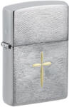 Zippo Brichetă Zippo 46479 Brass Religious Cross (46479) Bricheta