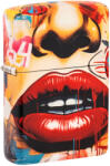 Zippo Brichetă Zippo 46257 Red Lips Street Art (46257) Bricheta