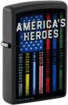 Zippo Brichetă Zippo 48634 Buck Wear - America’s Heroes (48634) Bricheta
