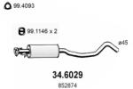 ASSO Toba esapamet intermediara ASSO 34.6029 - automobilus