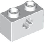 LEGO® Alkatrészek (Pick a Brick) Fehér 1x2 Elem Keresztcsatlakozóval 6178921 (6178921)