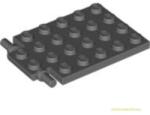 LEGO® Alkatrészek (Pick a Brick) Sötét kékes-szürke 4X5 Alaplap Csatlakozókkal 4595710 (4595710)