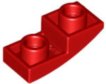 LEGO® Alkatrészek (Pick a Brick) Piros 1X2X2/3 Inverz Íves Elem 6186398 (6186398)