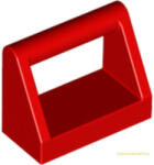 LEGO® Alkatrészek (Pick a Brick) Piros 1x2 Korlát 243221 (243221)