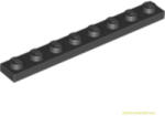 LEGO® Alkatrészek (Pick a Brick) Fekete 1X8 Lapos Elem 346026 (346026)