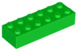 LEGO® Alkatrészek (Pick a Brick) Világoszöld 1X2X6 Elem 6102903 (6102903)