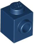 LEGO® Alkatrészek (Pick a Brick) Sötét kék 1X1 Kocka +1 Gombbal 6224377 (6224377)