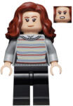 LEGO® Minifigurák Hermione Granger - Csíkos pulóver, Fekete nadrág hp234 (hp234)