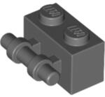 LEGO® Alkatrészek (Pick a Brick) Sötét kékesszürke 1x2 Elem Csatlakozóval 4211128 (4211128)