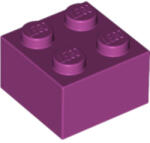 LEGO® Alkatrészek (Pick a Brick) Magenta 2x2 Elem 4655730 (4655730)
